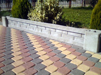 Ogrodzenia betonowe - Podmurówka i łączniki pod panele ogrodzeniowe